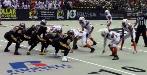 The LA KISS got shocked losing to Spokane, 70-21.