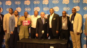 Clippers - past and present - came back to Staples Center Monday night for "Ralph Lawler Night."